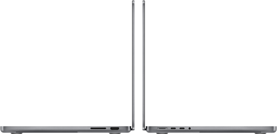 Apple MacBook Pro 14 MTL83 Space Gray (M3 8-Core, GPU 10-Core, 8GB, 1TB), Цвет: Space Gray / Серый космос, Жесткий диск SSD: 1 Тб, Оперативная память: 8 Гб, изображение 3