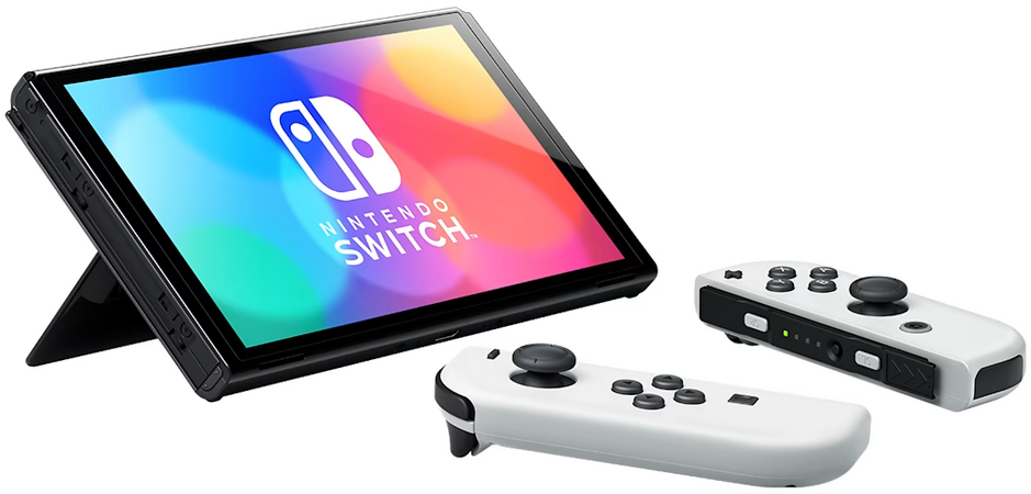 Nintendo Switch Oled White, Цвет: White / Белый, изображение 5