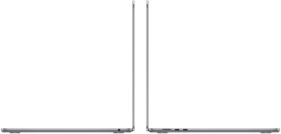 MacBook Air 15" M2 8-core 8GB 512GB 2023 Space Gray (MQKQ3), Цвет: Space Gray / Серый космос, Жесткий диск SSD: 512 Гб, Оперативная память: 8 Гб, изображение 4