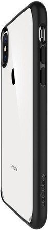 Чехол Spigen для iPhone X/XS Ultra Hybrid Матовый Черный, изображение 3