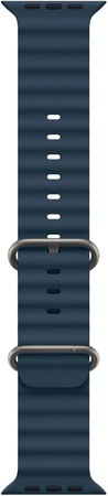 Apple Watch Ultra 2 GPS + Cellular, 49 мм, корпус из титана, ремешок Ocean синего цвета, Экран: 49, Цвет: Blue / Синий, изображение 3